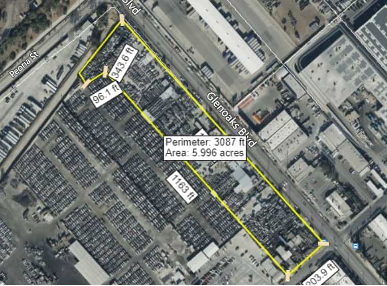 Avison Young negotiates lease for 6.28 acres of industrial outdoor storage in the San Fernando Valley